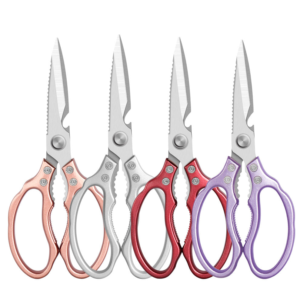 Lotus Stainless Steel Multifunctional Kitchen Scissors Kitchen dealsniper-net