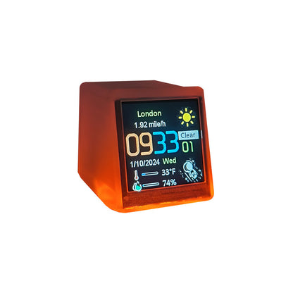 Smart Weather Clock WIFI Weather Station Digital Electronic Ornaments Home Decor BlenderJuice.com CJ