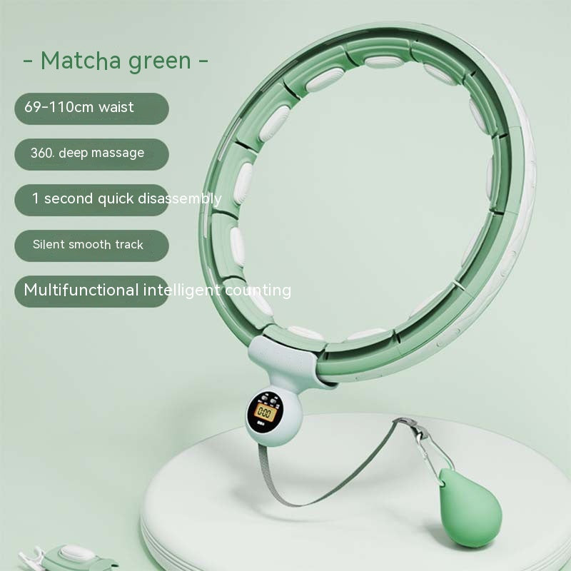 Fitness Detachable Waist Weight Loss Intelligence Sports dealsniper-net Greenish White
