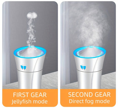 Car Humidifier Torch Shape Colorful Sound Atmosphere Light House DealSniper.net