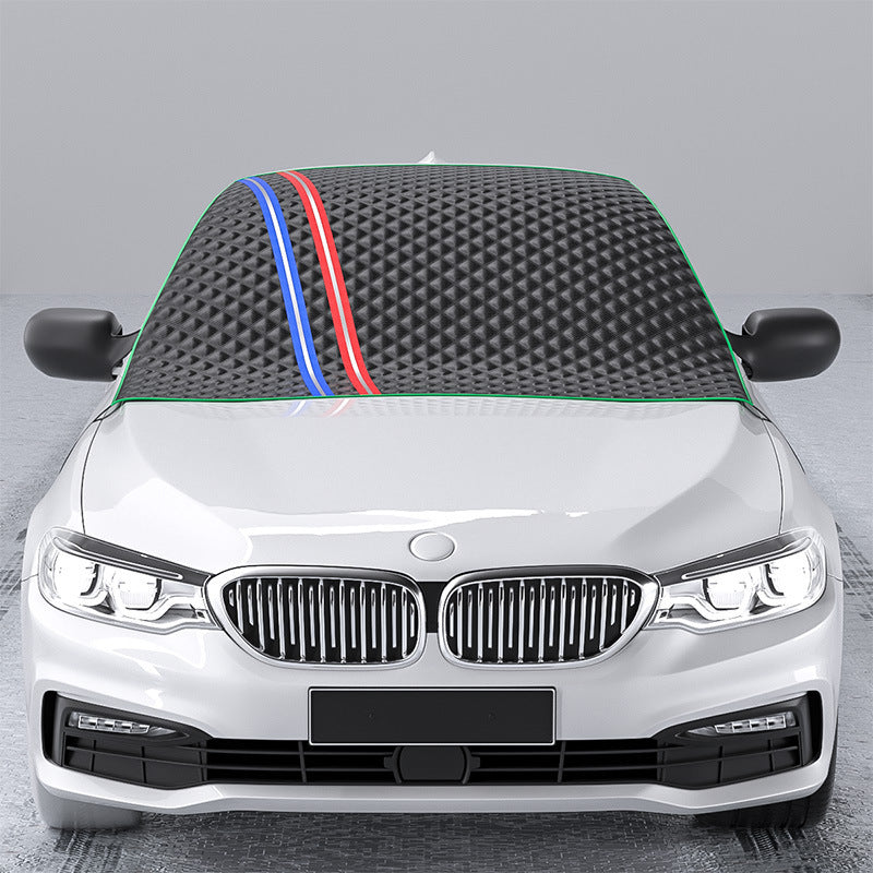 Car Sun Shade Half Car Cover Winter Anti-freezing Rain Frost Vehicle dealsniper-net