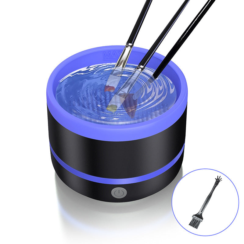 Electric Cosmetic Brush Cleaning Device Type-c Suit Beauty Tools Beauty DealSniper.net Blue Typec