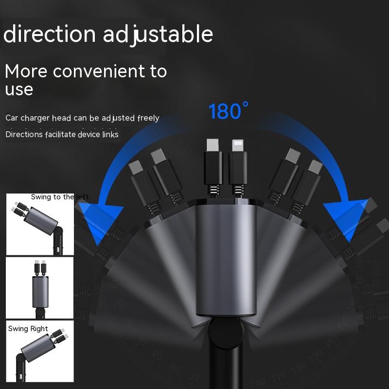 Metal Car Charger 100W Super Fast Charging Car Cigarette Vehicle DealSniper.net