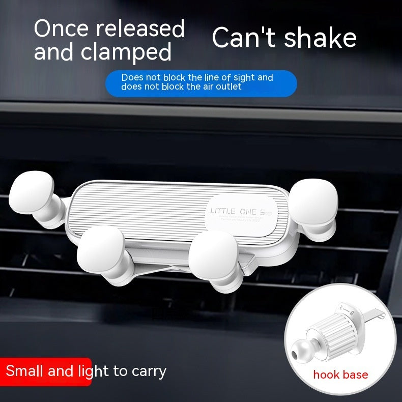 Car Mobile Phone Spiral Hook Gravity Navigation Rack Vehicle DealSniper.net