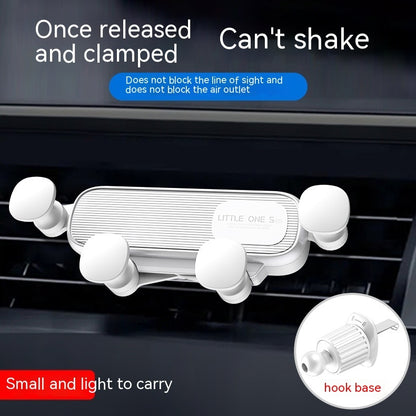 Car Mobile Phone Spiral Hook Gravity Navigation Rack Vehicle DealSniper.net