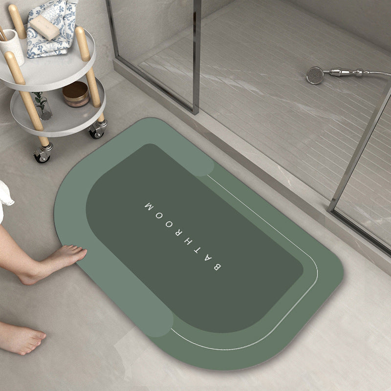 Bathroom Absorbent And Quick-drying Floor Mat House DealSniper.net Himalayan Matcha 40X60 1PCS