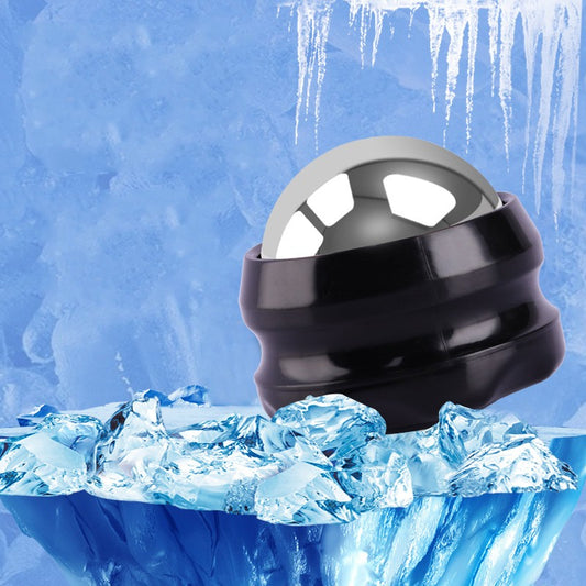 Stainless Steel Ice Applied Cold And Hot Ball Massager Health dealsniper-net
