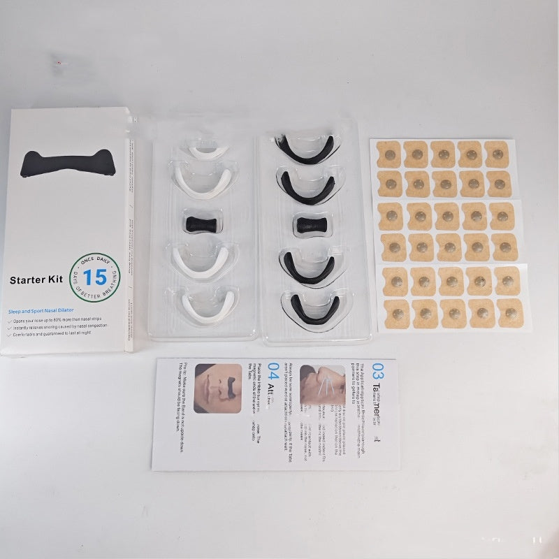 C6 Nasal Breathing Dilators Starter Kit Health DealSniper.net Boxed Black