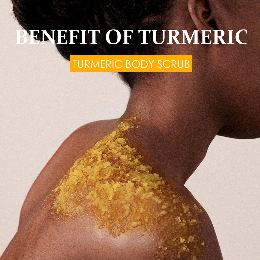 Turmeric Body Cleanser Facial Scrub Cleansing Oil Control Beauty Gym From House