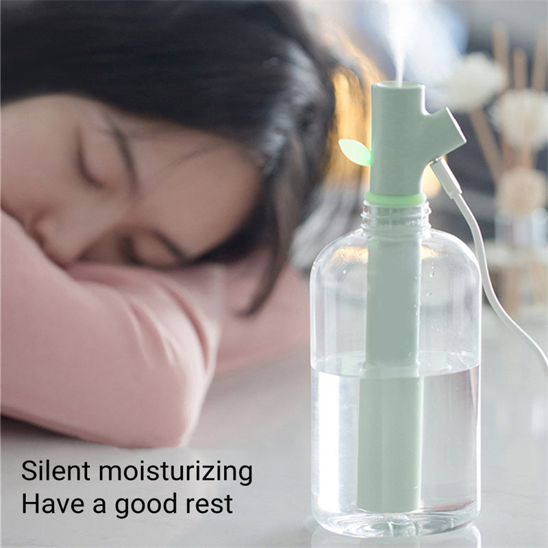 Mini Portable USB Air Humidifier Water Bottle Branch Ultrasonic Cool Mist House dealsniper-net