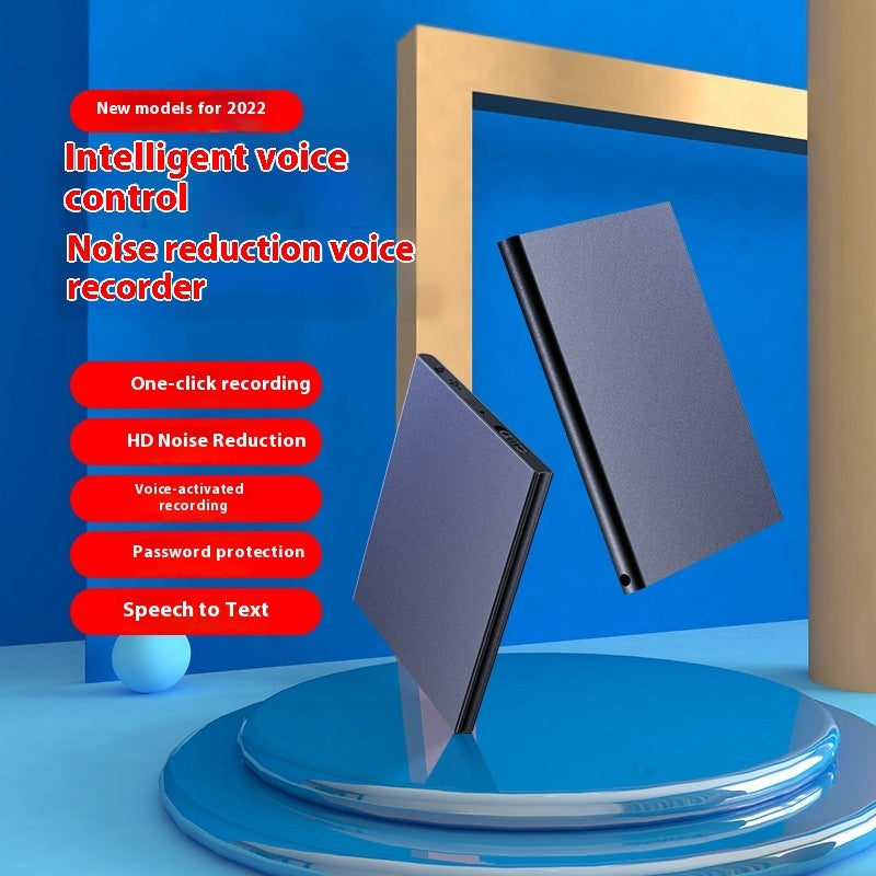 Smart Voice Recorder HD Noise Reduction Ultra-thin Portable Recorder Ai Recorder dealsniper-net