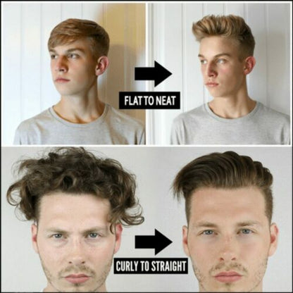 Electric Hair Straightener Brush Men Quick Beard Straightener Men DealSniper.net