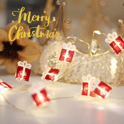Christmas Gift Bell Christmas Tree Elk Maple Leaf Crutch Christmas Holidays DealSniper.net
