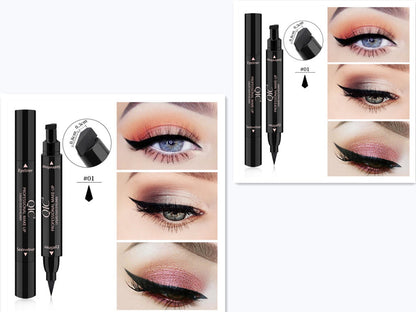 Double-headed wing seal eyeliner Beauty dealsniper-net QIC small2pcs