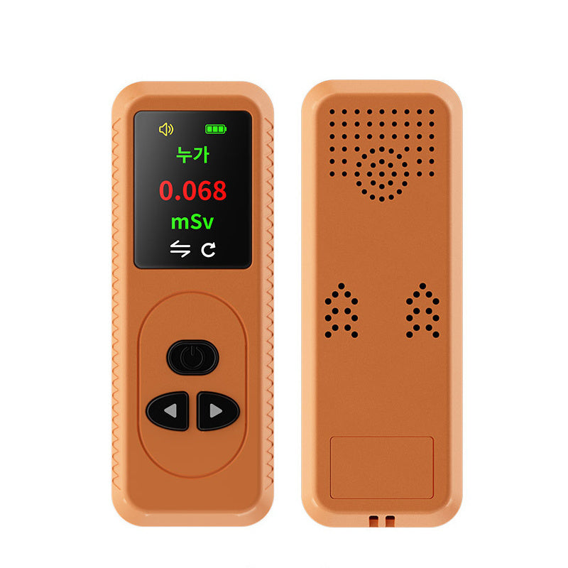 Nuclear Radiation Detector Radioactive Geiger Counter Gadgets dealsniper-net Orange