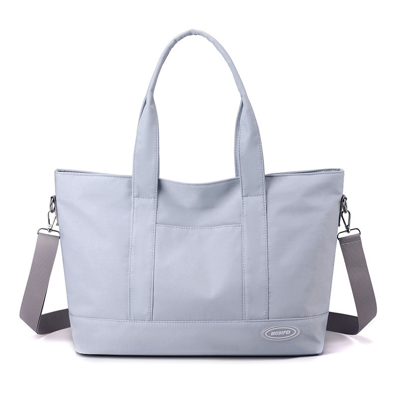 Large Capacity Tote Bag New Shoulder Bag Casual Korean Style Trendy Solid Color Handbags For Women