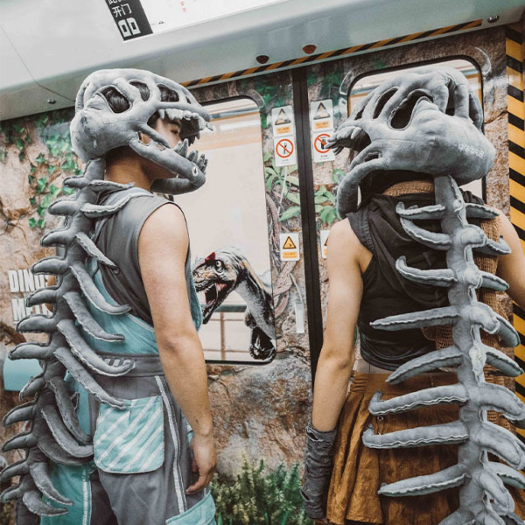 Chinese Dinosaur Garden Dinosaur Skeleton Props Holidays Gym From House