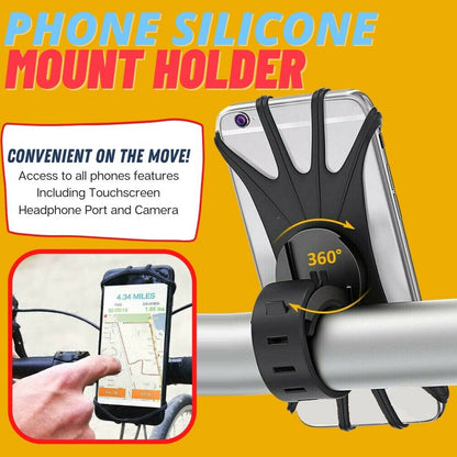 Bike Handlebar Mount Holder For Cell Phones dealsniper-net