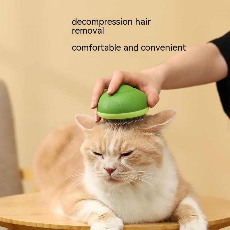 Cat Brush Hair Remover Cleaning Avocado Shaped Dog Pets dealsniper-net