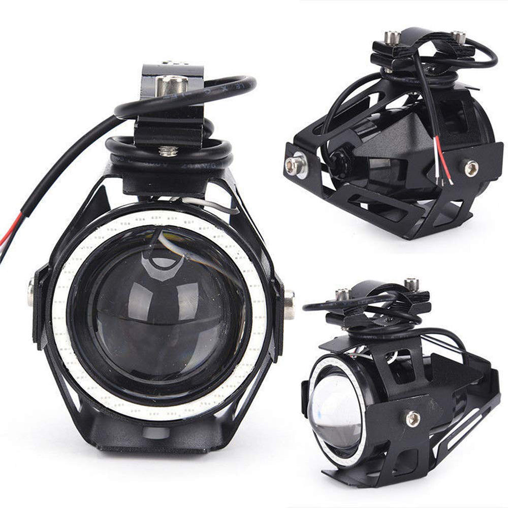 Motorcycle Headlight Cree U7 DRL Fog Lights Driving Running Light Vehicle dealsniper-net