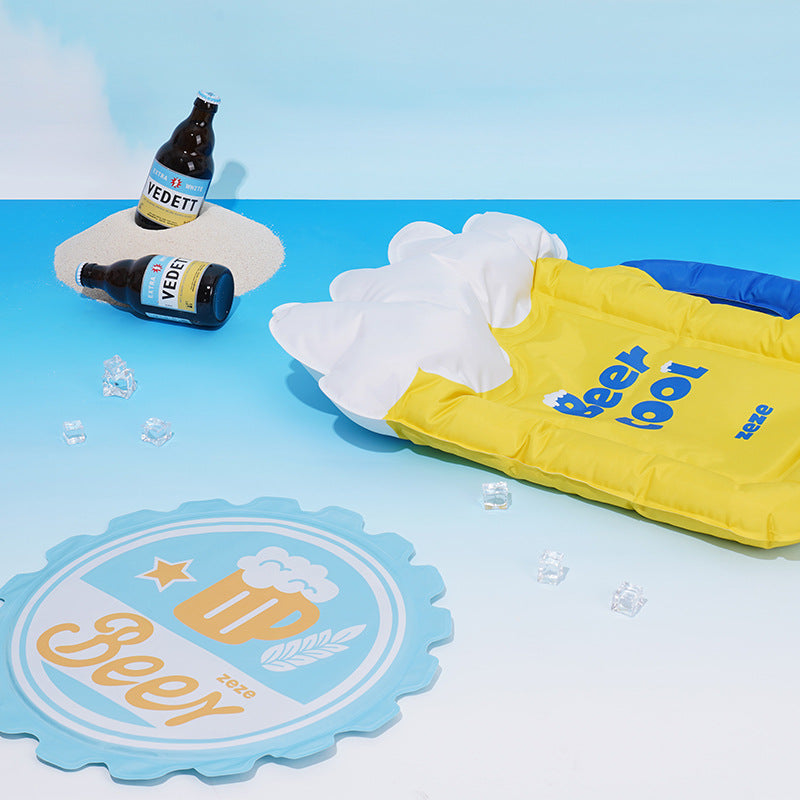 Beer Pet Ice Pad Dog Cooling Pad Summer Cooling Sleeping Pad Pets Gym From House