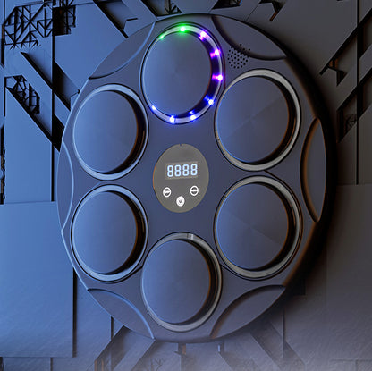 Smart Bluetooth Music Boxing Target Fitness Training Aid Sports Gym From House