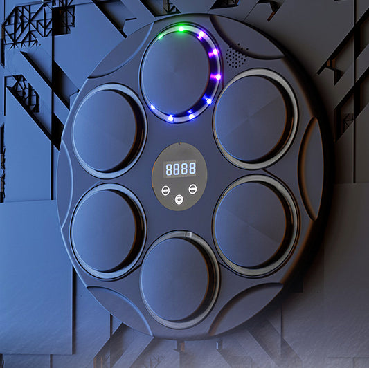 Smart Bluetooth Music Boxing Target Fitness Training Aid Sports Gym From House