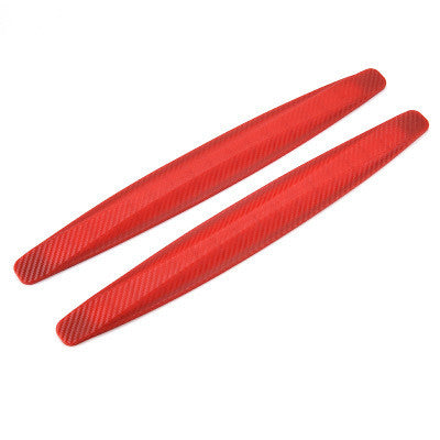 Car Bumper Protector Strip Guard Corner Protection Strips Scratch Protector Vehicle dealsniper-net Red A pair