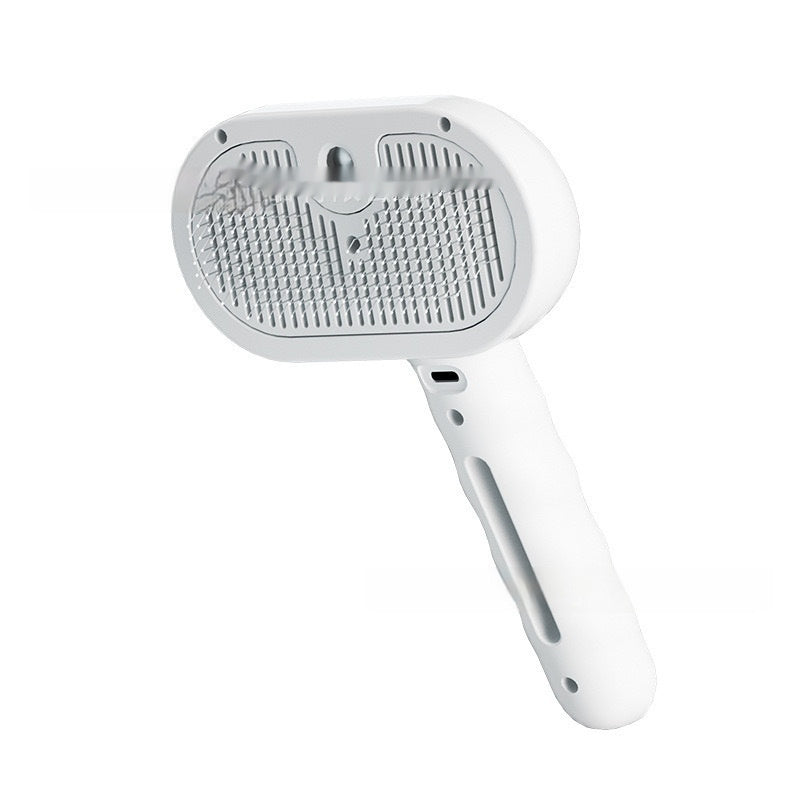 Pets Spray Hair Comb Pet Hair Remover Cleaning Brush Pets Gym From House White2