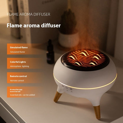 Creative New Flame Mountain Aroma Diffuser Home Decor Gym From House