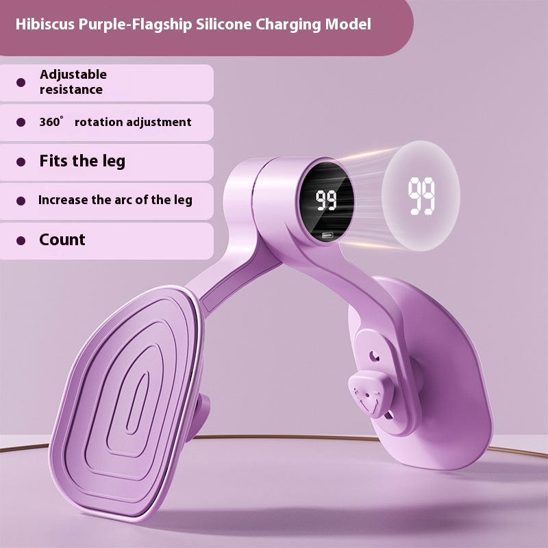 Leg Slimming Exercise Pelvic Floor Muscle Trainer Sports DealSniper.net Count Purple