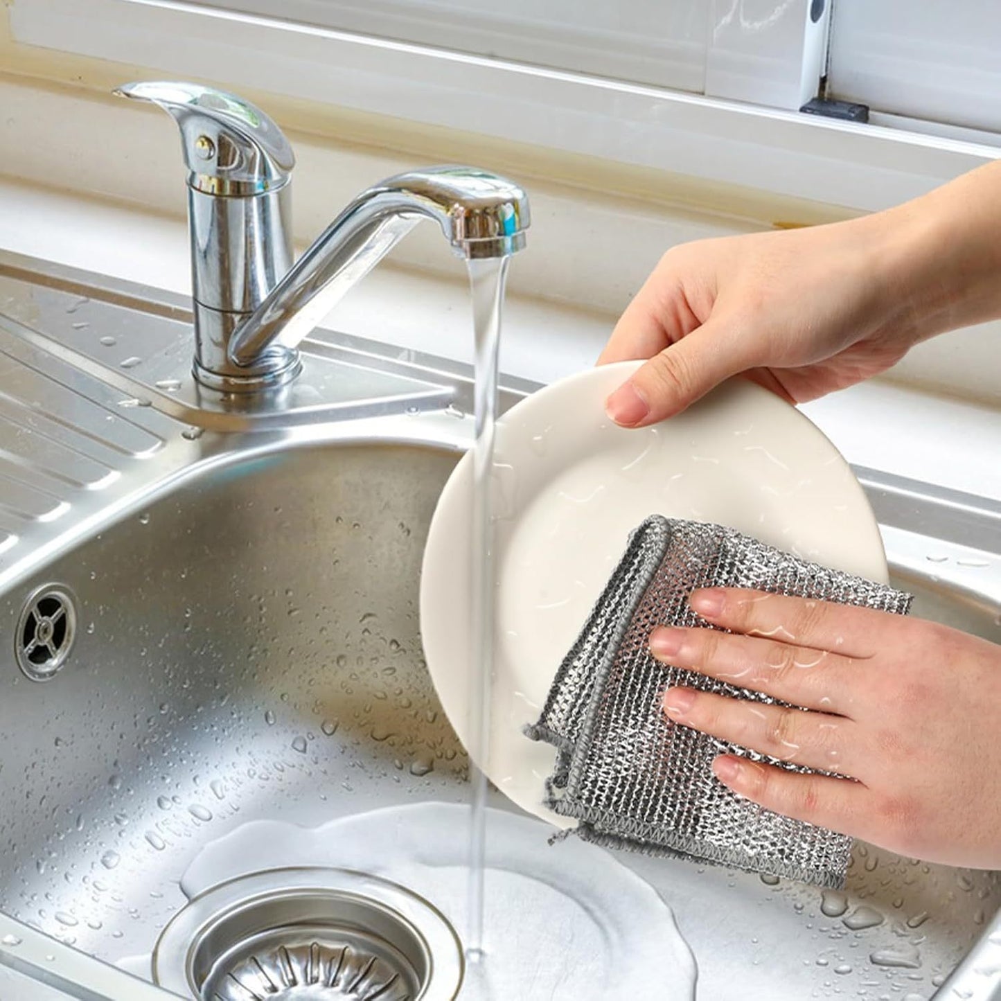 30PCS Multipurpose Wire Dishwashing Rags Kitchen DealSniper.net