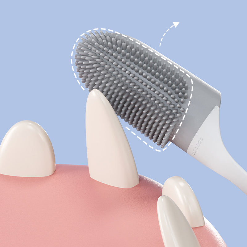Dog Tooth Cleaning Brush Care Finger Wrap Cat Dog Oral Cleaning Toothbrush Pets Gym From House