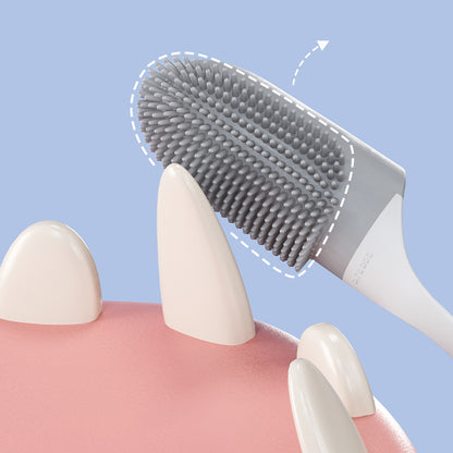 Dog Tooth Cleaning Brush Care Finger Wrap Cat Dog Oral Cleaning Toothbrush Pets Gym From House