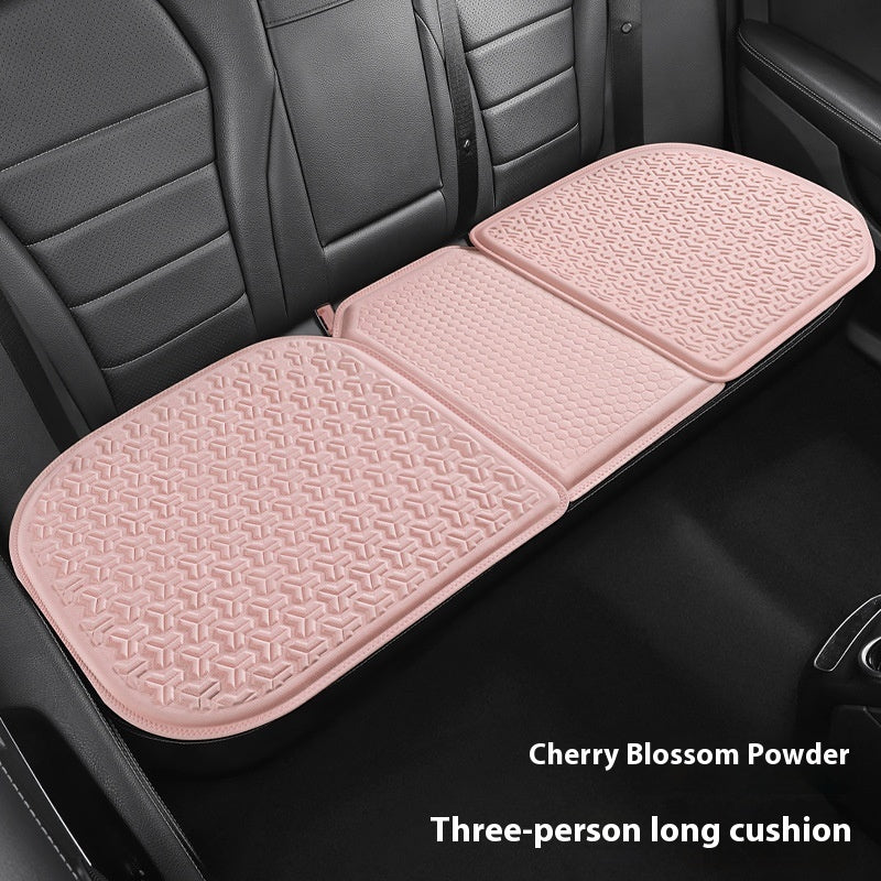 Car Seat Cushion Four Seasons Universal Cool Pad Gel Vehicle dealsniper-net Cherry Pink Rear Strip