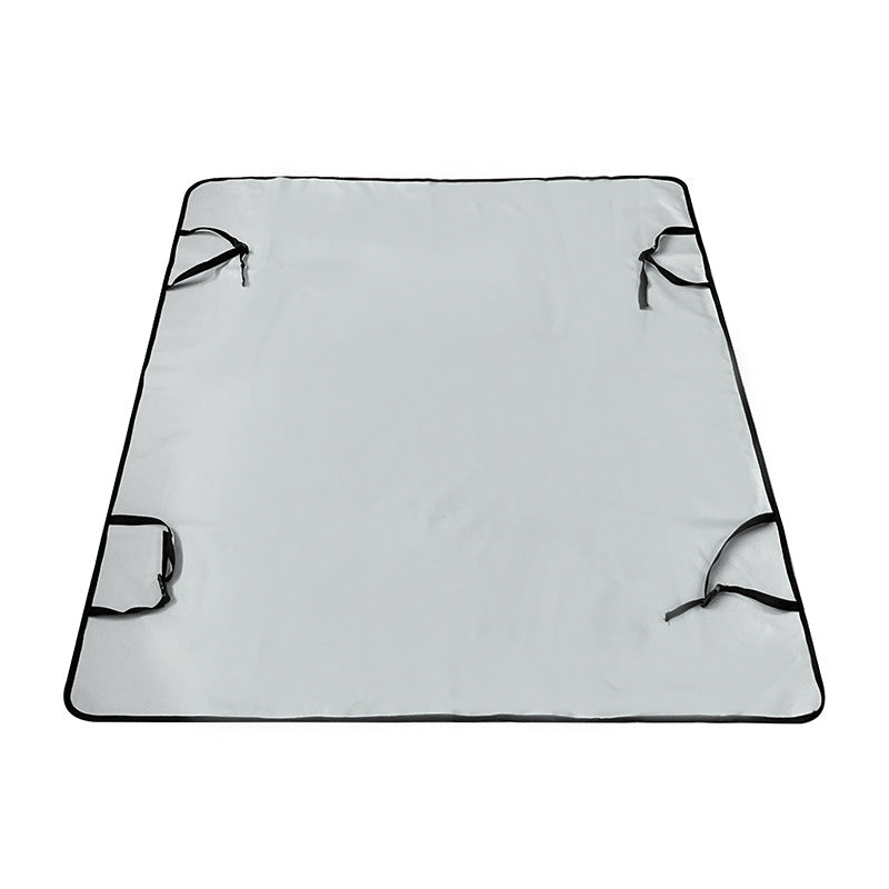 Car Pet Mat Rear Seat Water And Dirt Resistant Isolation Pad Pets Gym From House Light Gray Rear Cushion