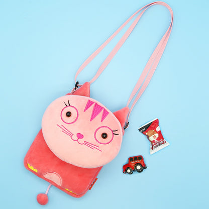 Cute Cartoon Children's Crossbody Bag Kids DealSniper.net Cat