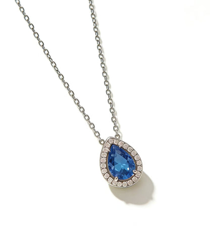 Lucky Water Drop Necklace For Women,Trendy Fashion Jewelry Gym From House 0011