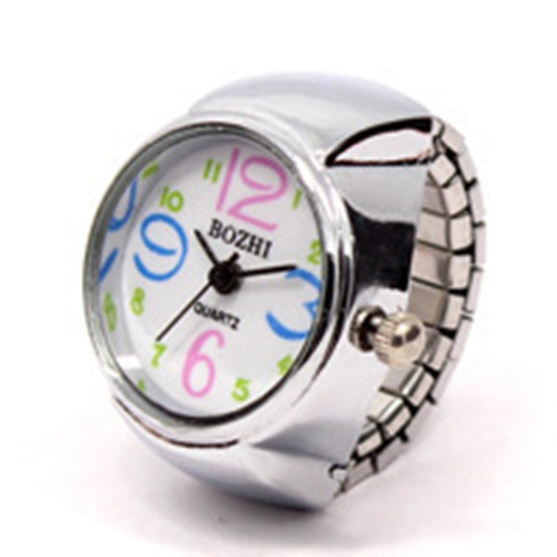 Personalized Men And Women Ring Watch Hot Sale Couple Ring Jewelry dealsniper-net White Color Word