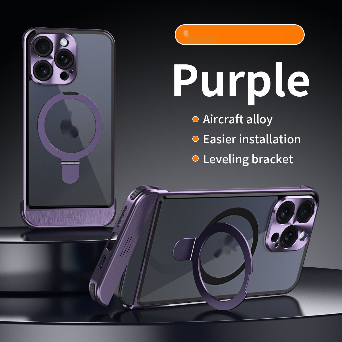 Phone Case Aromatherapy Frameless Scissors Buckle Magnetic Bracket Electronics DealSniper.net
