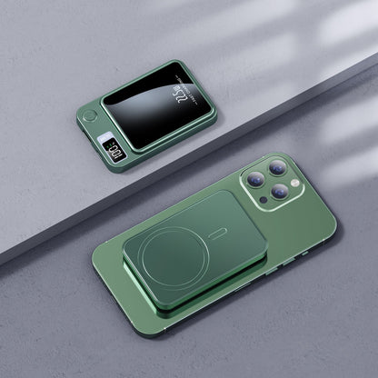 Wireless Power Bank Super Fast Charge Mobile Power Electronics DealSniper.net Green 10000 MA