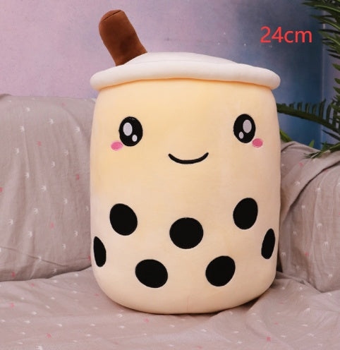 Cute Fruit Drink Plush Stuffed Soft Toy Pillow Cushion