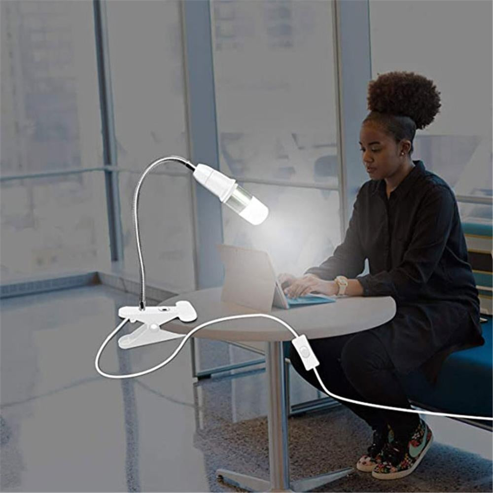 LED Grow Light 360 Degrees Flexible Desk Lamp Holder E27 House DealSniper.net