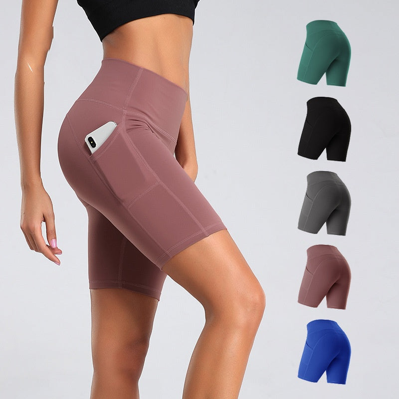 High Waist Fitness Gym Workout Leggings With Pockets Women Gym From House