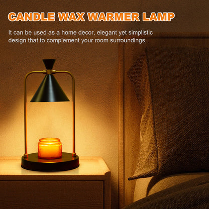 Candle Warmer Lamp With Timer, Dimmable Candle Lamp Home dealsniper-net