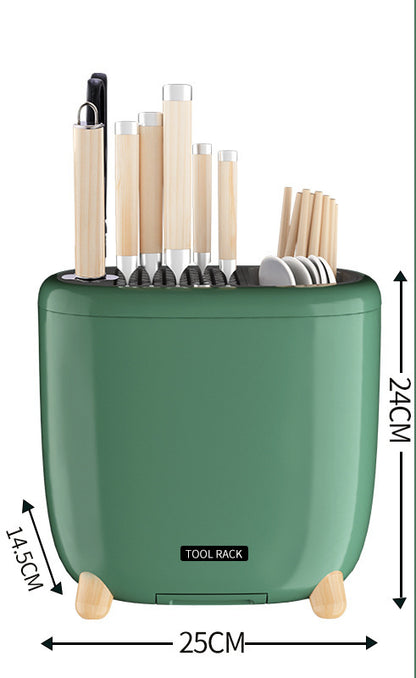 Kitchen Utensils Racks Tableware Cutlery Chopsticks Storage Kitchen DealSniper.net Green USB