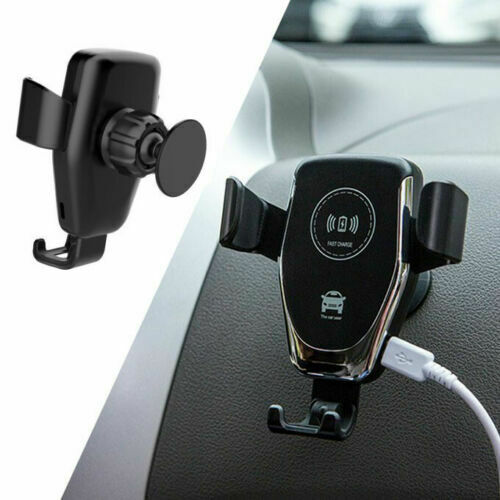 10W QI Wireless Fast Car Charger Mount Holder Stand Automatic Clamping Charging Phones DealSniper.net