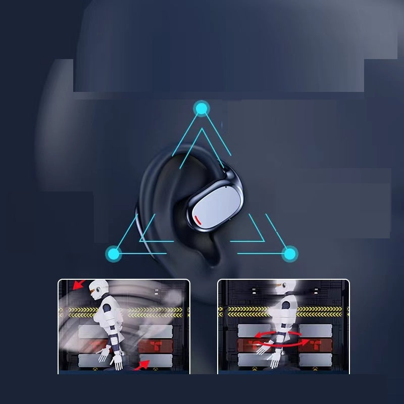 Earplug Type Bilateral Stereo Bluetooth Headset Electronics dealsniper-net