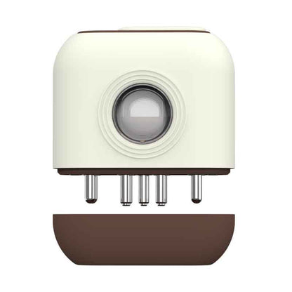 Scalp Medicine Supplying Device Red Blue Light Micro Current Health Gym From House Beige