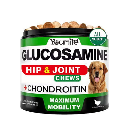 Youmile Hip & Joint Health Supplement For Dogs 120 Chews Pets Gym From House